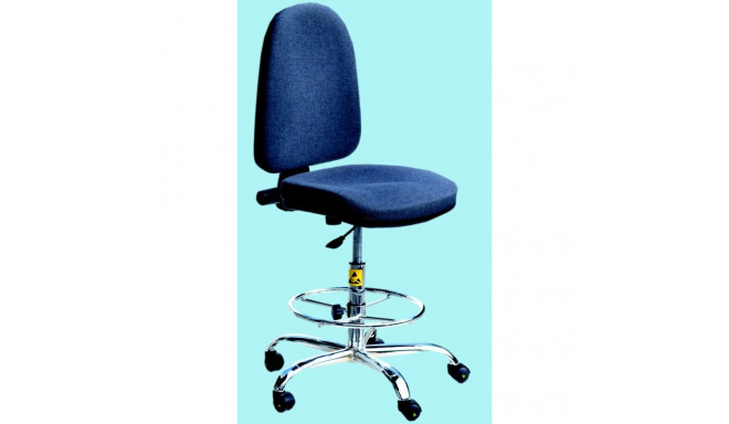 CHAIR YOUNG back rest  adj - H. 560 - 720 with ring and castor