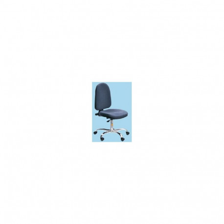 Töötool YOUNG back rest adj - H. 490 - 590 with castor
