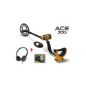 Metal detector Garrett ACE 300i, 7"x10" concentric coil, 6.5 KHz