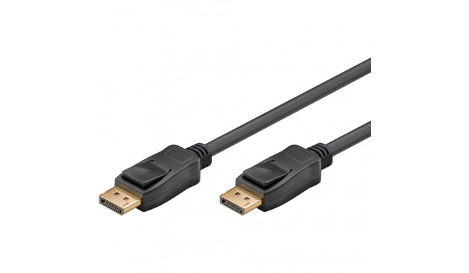 DisplayPort kaabel 1.0m, 1.4, 4K UHD 4096x2160@120Hz, 8K UHD 7680x4320@60Hz, must