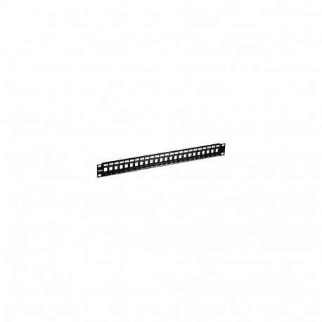 Paneel RJ45 Cat6 24 port, varjestamata, tühi