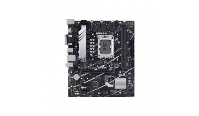 ASUS PRIME B760M-K D4 LGA1700 microATX MB 2xDDR4 4xSATA 2xM.2 1xD-Sub 1xHDMI 2.0