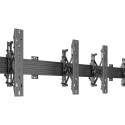 MULTIBRACKETS Wallmount Pro MBW2U Push In Pop Out Black 40inch-65inch