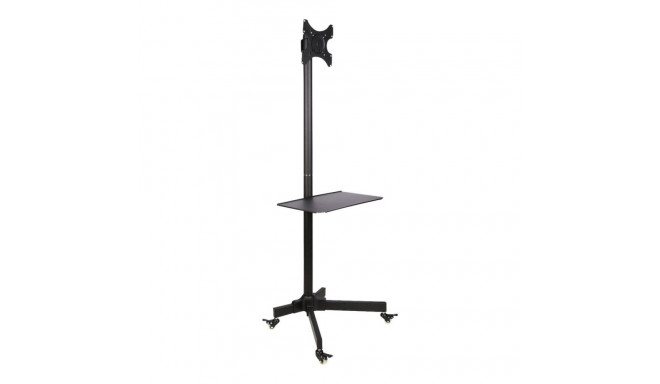 TECHLY 100723 Techly Mobile stand for TV LCD/LED/Plasma 19-37 20kg VESA tilting with shelf