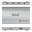 CLUB 3D THUNDERBOLT 4 PORTABLE 5 IN 1 HUB WITH SMART POWER 3XTHUNDERBOLT 4+1X USB GEN2 1X DC POWER