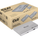 CLUB 3D THUNDERBOLT 4 PORTABLE 5 IN 1 HUB WITH SMART POWER 3XTHUNDERBOLT 4+1X USB GEN2 1X DC POWER