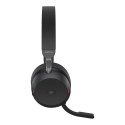 JABRA Evolve2 75 Headset on-ear Bluetooth wireless active noise cancelling USB-C noise isolating bla