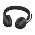 JABRA Evolve2 65 UC Stereo Headset on-ear Bluetooth wireless USB-C noise isolating black with chargi