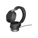 JABRA Evolve2 85 MS Stereo Headset full size Bluetooth wireless wired active noise cancelling 3.5 mm