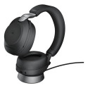 JABRA Evolve2 85 MS Stereo Headset full size Bluetooth wireless wired active noise cancelling 3.5 mm
