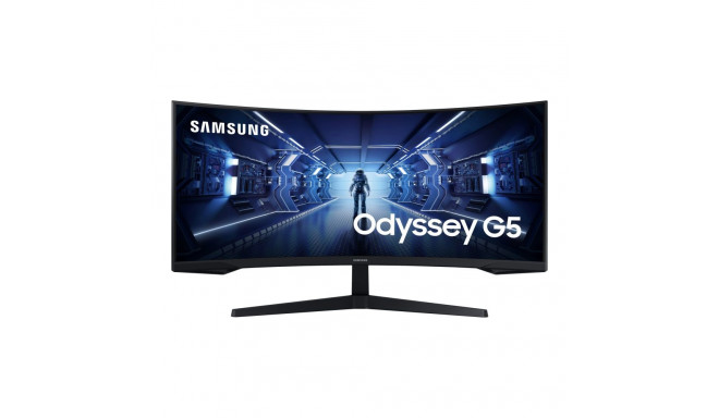 SAMSUNG LC34G55TWWPXEN 34-tolline UWQHD VA 165Hz 250cd/m2 2500:1 DisplayPort