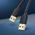 Ugreen cable USB - USB (male - USB 3.2 Gen 1) 1 m black (US128 10370)