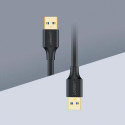 Ugreen cable USB - USB (male - USB 3.2 Gen 1) 1 m black (US128 10370)