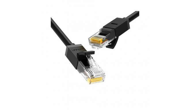 Ugreen Cable Ethernet patch cord RJ45 Cat 6 UTP 1000Mbps 1m black (20159)