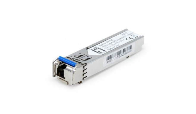 LevelOne 1.25Gbps Single-mode BIDI Industrial SFP Transceiver, 20km, TX 1310nm / RX 1550nm, -40°C to