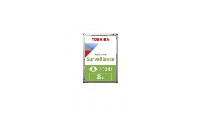 Toshiba S300 Surveillance internal hard drive 8 TB 7200 RPM 256 MB 3.5&quot; Serial ATA III