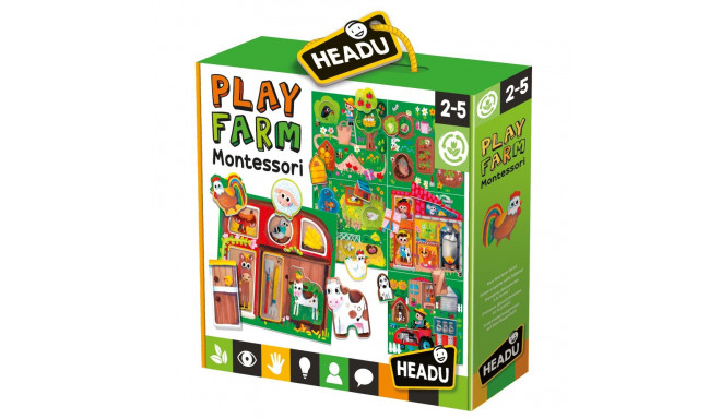 HEADU Montessori game Play Farm Montessori