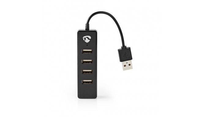 Nedis UHUBU2420BK USB Hub - Splitter