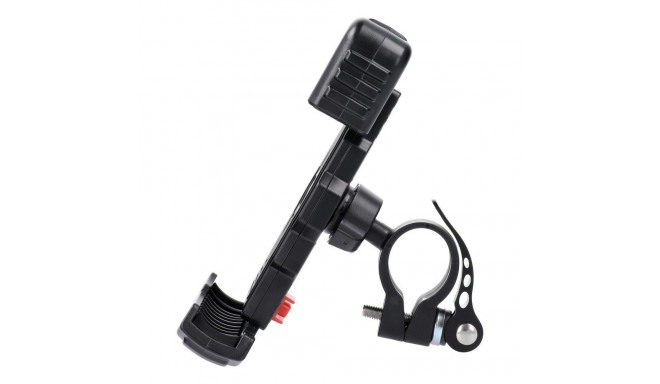 Clamp bike phone holder PREMIUM for handlebars MB03U black