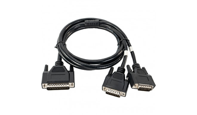 HOLLYLAND HL-TCB09 DB25 MALE TO DUAL DB15 MALE TALLY CABLE