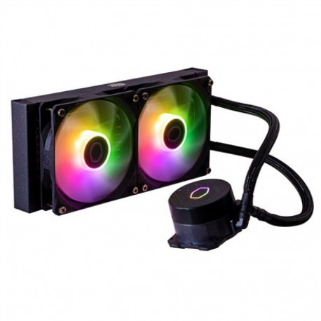 Cooler Master MasterLiquid 240L Core ARGB protsessori vedelikjahutuskomplekt 12 cm must