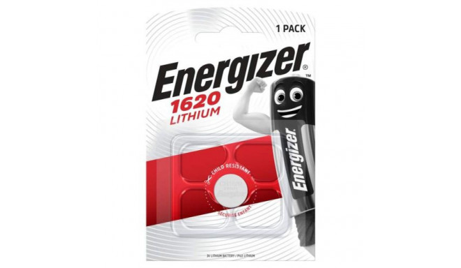 Energizer Battery (CR1620) Button Lithium (1 battery/ blister) 3V