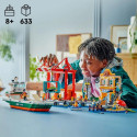 Blocks City 60422 Seaside Harbor with Cargo Ship