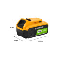 Battery for DeWalt XR 18V 4Ah replacement XR DCB182