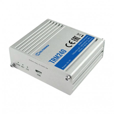 LTE Modem | TRM240 | Ilma Wi-Fi-ta | Võrgusilma Tugi Ei | MU-MiMO Ei | 2G/3G | Antenni tüüp 1xSMA LT