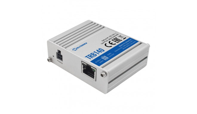 Teltonika TRB140 LTE Router: No WiFi, 4G, SIM, Enthernet port, Micro USB | LTE Router | TRB140 | No 