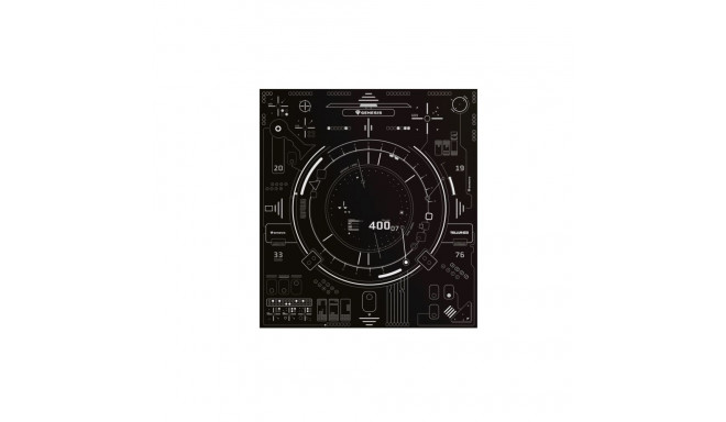 Genesis Tellur 400 Square Hud Floor Mat | Black