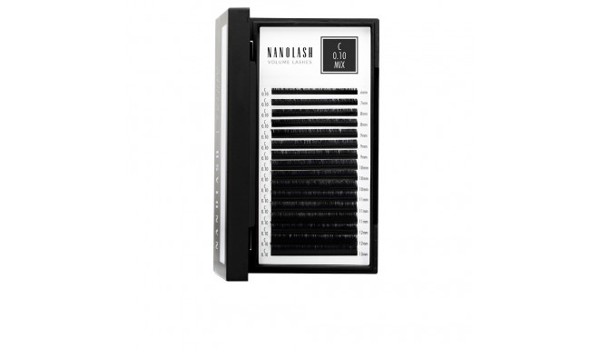 NANOLASH VOLUME LASHES pestañas postizas 0.10 C #6-13 mm 1 u