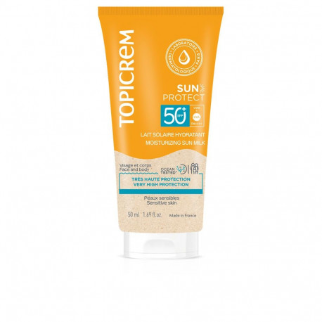 TOPICREM SUN PROTECT leche solar hidratante SPF50 50 ml