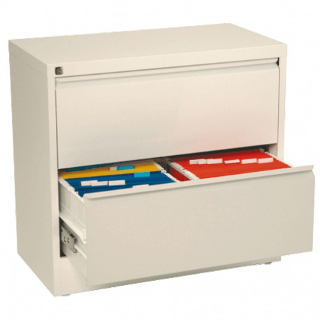 Rippkaantekapp lai 2sahtlit, 802 x 742 x 425 mm,37kg,maht 180 kaant,valge,Esselte