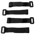 LOGILINK KAB0056. WIRE STRAP 10PCS BLACK