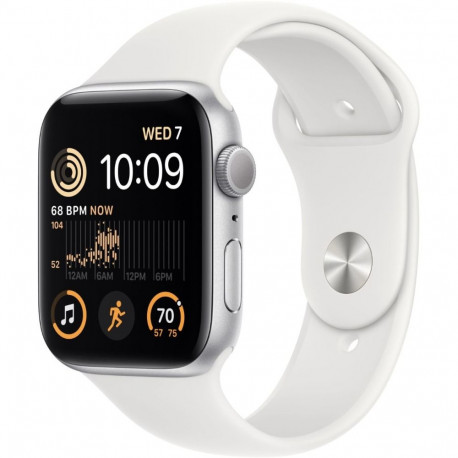 Nutikell Apple Watch SE GPS 2022 44mm Silver Aluminium