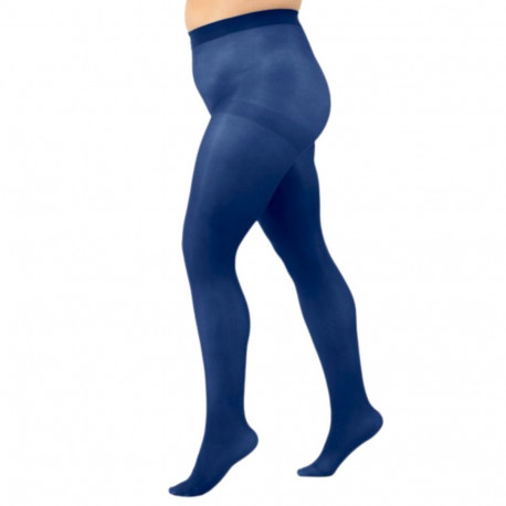 SOKISAHTEL GLOW plus size 50 DEN sinised sukkpüksid