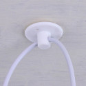 ZD74B LAMPA SUFITOWA 6 RAMION BIAŁA