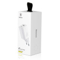 Baseus wall charger QC 3.0 1x USB 3A white