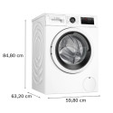 Bosch | Washing Machine | WAU28PI0SN | Energy efficiency class A | Front loading | Washing capacity 