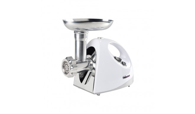 Tristar | VM-4210 Meat Grinder | White | 3 Stainless steel grinding plates, Aluminum grinder head, A