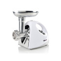 Tristar | VM-4210 Meat Grinder | White | 3 Stainless steel grinding plates, Aluminum grinder head, A