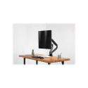 Digitus | Desk Mount | Universal Dual Monitor Mount with Gas Spring and Clamp Mount | Swivel, height
