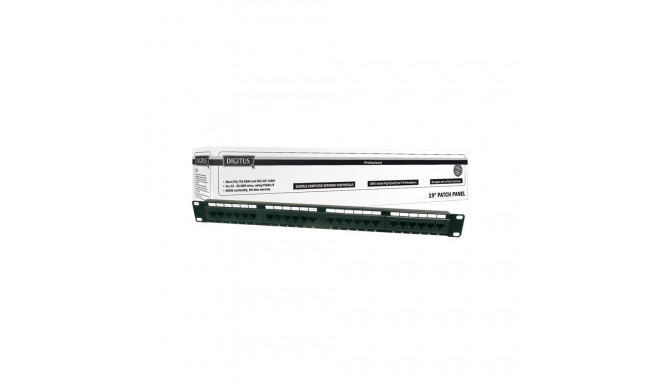 Digitus DN-91524U must patch paneel CAT 5e 24 x RJ45