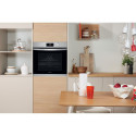 INDESIT | Oven | IFW 3544 JH IX | 71 L | Electric | Hydrolytic | Electronic | Height 59.5 cm | Width