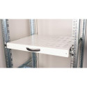 Equip Sliding Shelf 19&#039;, 1U, 600MM, Grey