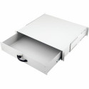 Equip Lockable Drawer 19&#039;, 2U, RAL7035 Grey