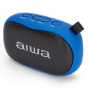 Aiwa BS-110BL portable/party speaker Stereo portable speaker Blue, Black 5 W