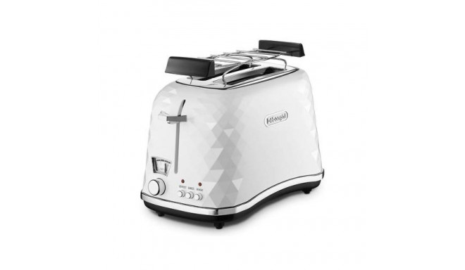 De’Longhi CTJ 2103.W toaster 2 slice(s) 900 W Black, White