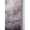 CARPET PRINTED AGAT 0.8X1.4M GREY